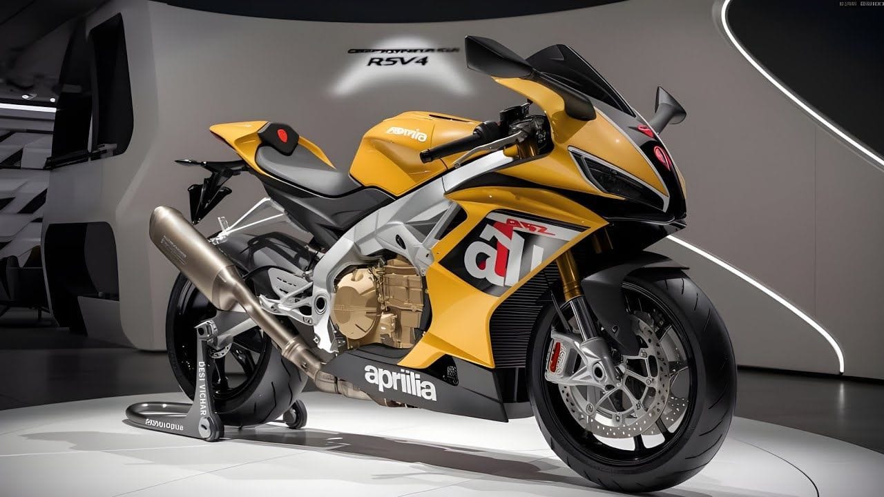 Aprilia RSV4 एक प्रीमियम सुपरबाइक है, जो शानदार परफॉर्मेंस, दमदार इंजन और मॉडर्न फीचर्स के साथ आती है। जानें इसकी टॉप स्पीड, कीमत और फीचर्स।