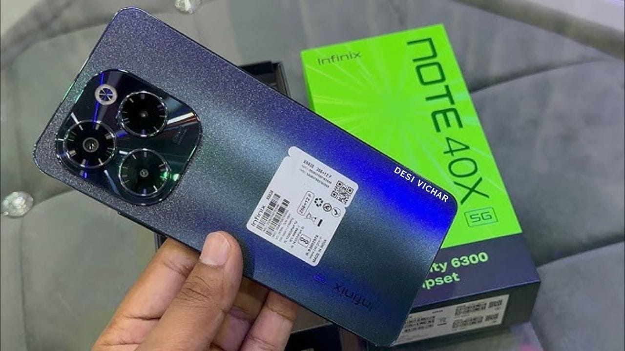 Infinix Note 40X 5G शानदार फीचर्स और दमदार परफॉर्मेंस के साथ ₹12,999 की शुरुआती कीमत में उपलब्ध है। जानें इसके 108MP कैमरा, 5000mAh बैटरी और अन्य शानदार फीचर्स के बारे में।
