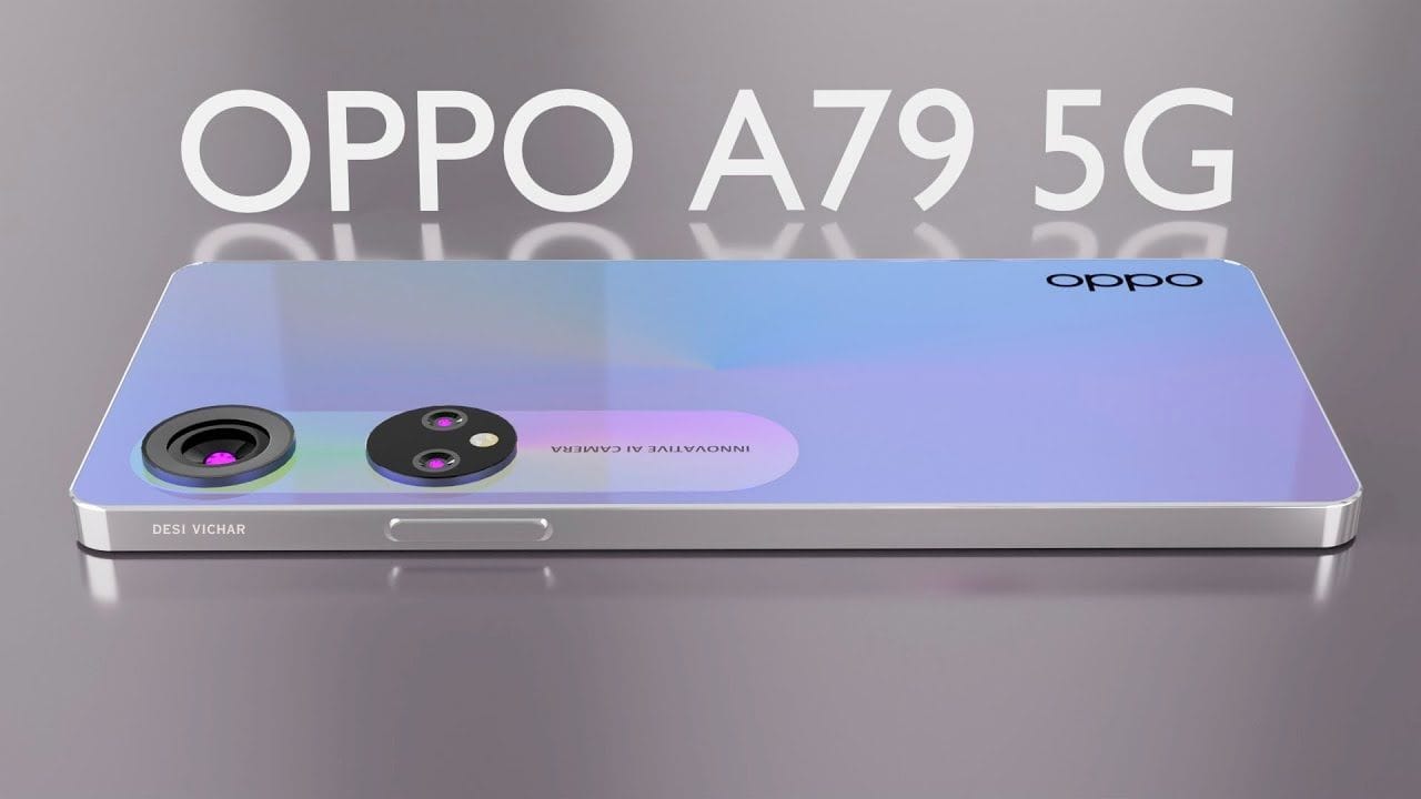OPPO A79 5G स्मार्टफोन का रिव्यू: जानें इसके शानदार फीचर्स जैसे 6.72 इंच फुल HD+ डिस्प्ले, 50MP कैमरा, 5000mAh बैट्री और ₹19,999 की कीमत।