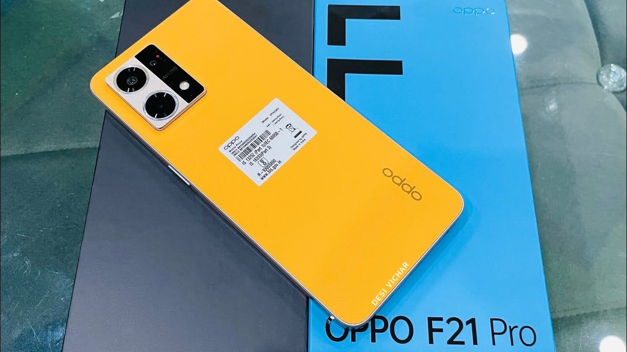 Oppo F21 Pro 5G का रिव्यू: जानें इसके दमदार फीचर्स, 64MP कैमरा, स्नैपड्रैगन प्रोसेसर और 4500mAh बैटरी के बारे में। कीमत ₹31,999 से शुरू।
