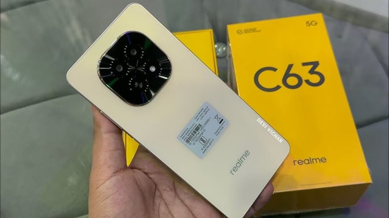 realme C63 5G: कम बजट में 50MP कैमरा, 5000mAh बैटरी और दमदार परफॉर्मेंस के साथ एक शानदार स्मार्टफोन। जानिए इसकी कीमत और फीचर्स।