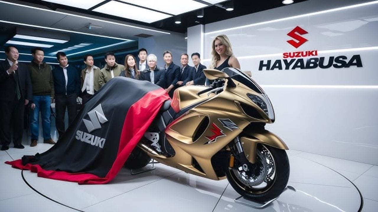 Suzuki Hayabusa 2025: जानें इस शानदार सुपर स्पोर्ट्स बाइक के नए रंग, अपडेट्स और फीचर्स। एक्स-शोरूम कीमत, लॉन्च डिटेल्स और परफॉर्मेंस की पूरी जानकारी।