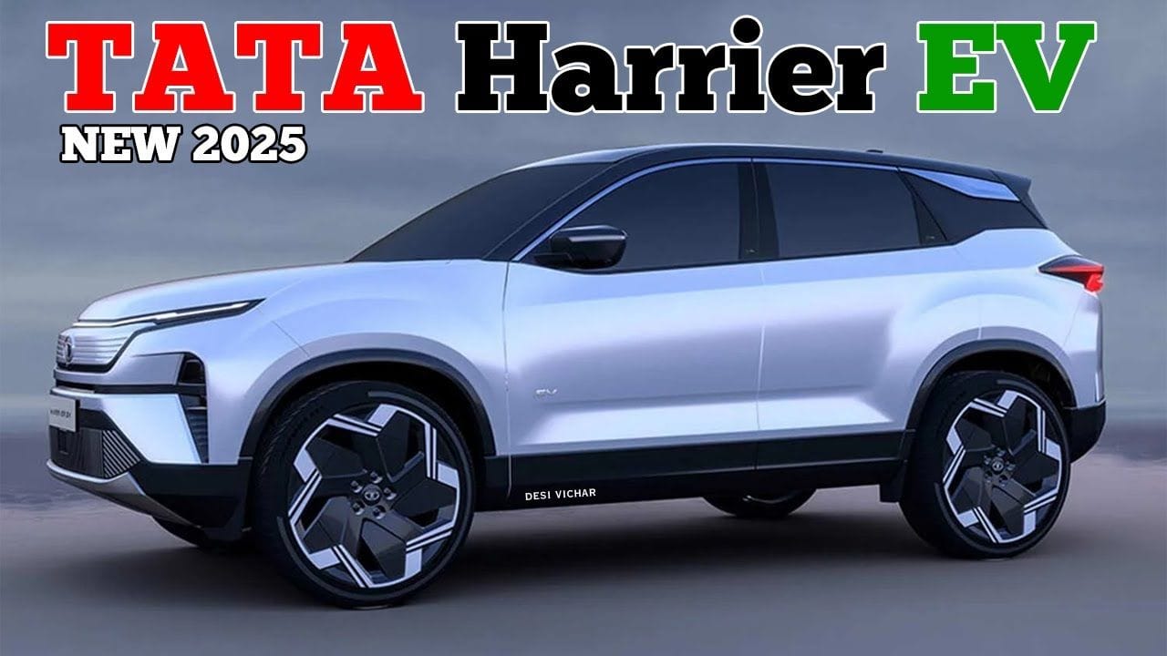 Tata Harrier EV जल्द ही भारत में लॉन्च होने वाली है। यह इलेक्ट्रिक कार 500 किलोमीटर की रेंज, एडवांस फीचर्स और किफायती कीमत के साथ बाजार में तहलका मचाने के लिए तैयार है।