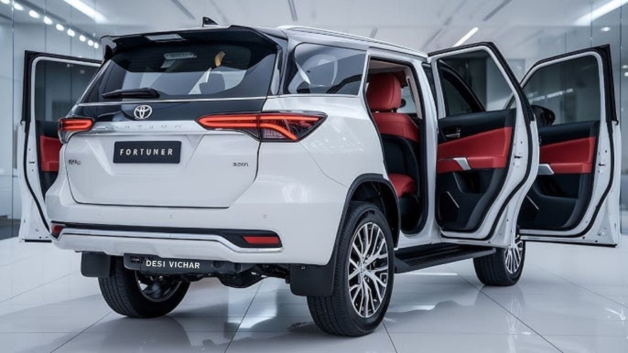 Toyota Fortuner: जानें इस लक्ज़री SUV के दमदार फीचर्स, स्टाइलिश डिज़ाइन और पावरफुल परफॉर्मेंस के बारे में। इसकी कीमत और खासियतों के साथ क्यों यह भारत में सबसे पसंदीदा SUV है।