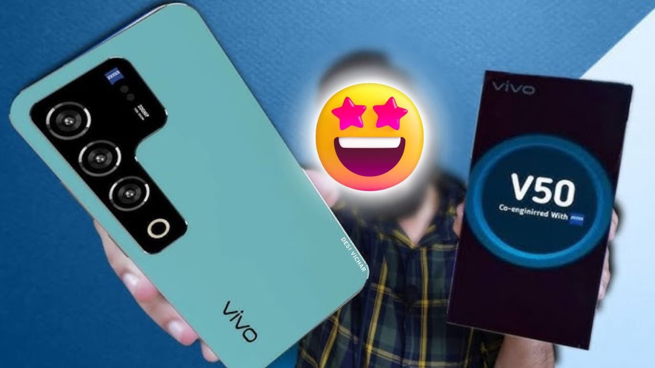 Vivo V50 Pro Max 5G एक दमदार स्मार्टफोन है, जिसमें पावरफुल प्रोसेसर, 7980mAh बैटरी और 360MP कैमरा जैसी शानदार खूबियां हैं। जानिए इसकी कीमत और लॉन्च डेट।
