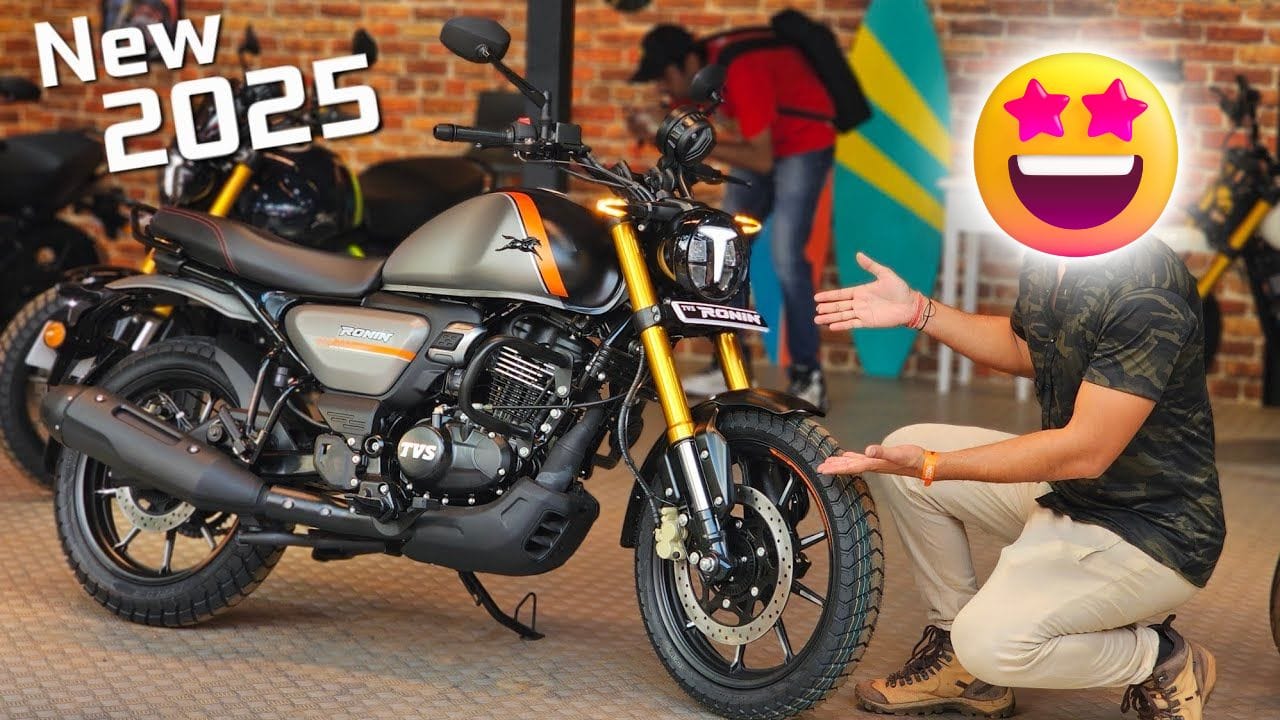 New TVS Ronin 225 Price, Features, Mileage – जानें इस शानदार क्रूजर बाइक की पूरी जानकारी, कीमत, माइलेज, फीचर्स और सेफ्टी डिटेल्स। क्या यह बाइक आपके लिए सही है?