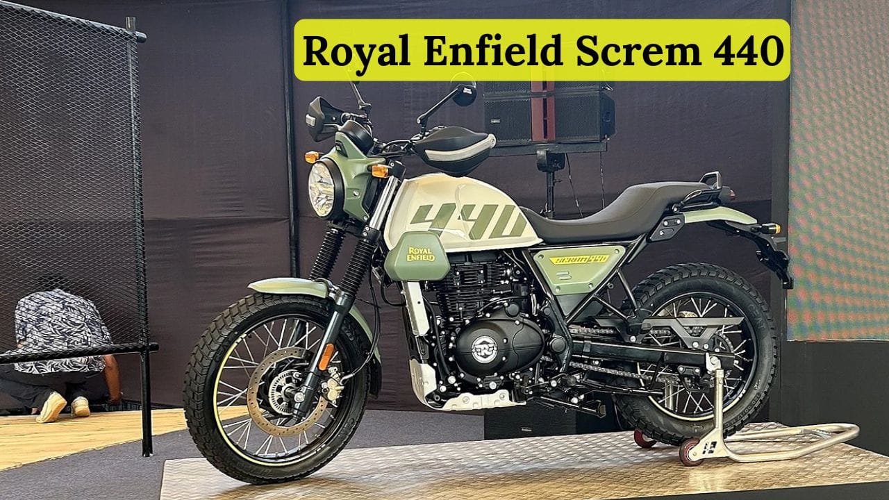रॉयल एनफील्ड 2025 में अपनी नई बाइक Royal Enfield Screm 440 लॉन्च करने वाली है। इसमें 440cc का दमदार इंजन, डिजिटल फीचर्स और शानदार क्रूजर लुक मिलेगा। इसकी संभावित कीमत ₹2.10 लाख होगी।
