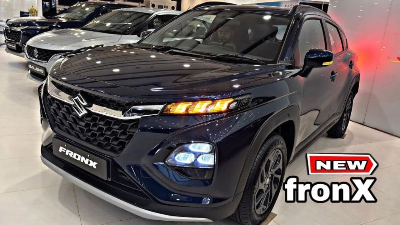 Maruti Fronx भारतीय बाजार में आ गई है! शानदार डिज़ाइन, दमदार इंजन, प्रीमियम फीचर्स और सेफ्टी के साथ, यह SUV युवाओं और फैमिली के लिए परफेक्ट है। कीमत और फीचर्स जानें।\